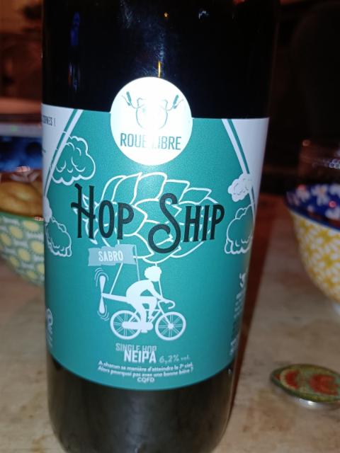 Hop ship sabro 6.2%, Roue Libre, France