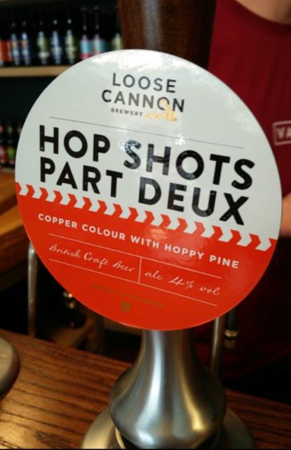 Hop Shots Part Deux 4.5%, Loose Cannon Brewery, England