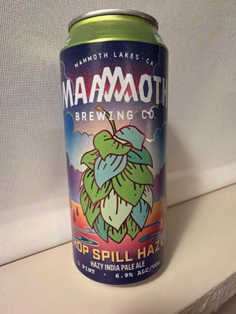 Hop spill hazy 6.9%, Mammoth Brewing Company, United States