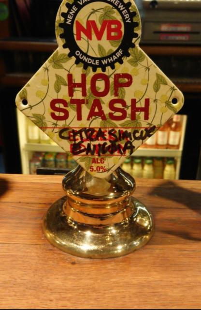 Hop Stash - Citra Simcoe Enigma 5.0%, Nene Valley Brewery, England