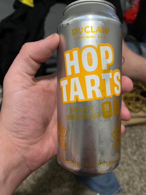 Hop Tarts pineapple milkshake IPA 7.2%, DuClaw Brewing Company, United States
