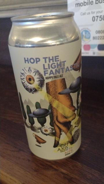 Hop The Light Fantastic 4.7%, Off Axis Brew Co., England