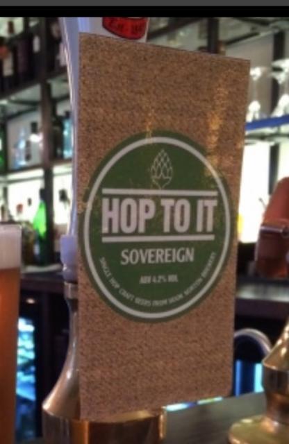 Hop To It Sovereign 4.2%, Hook Norton Brewery, England