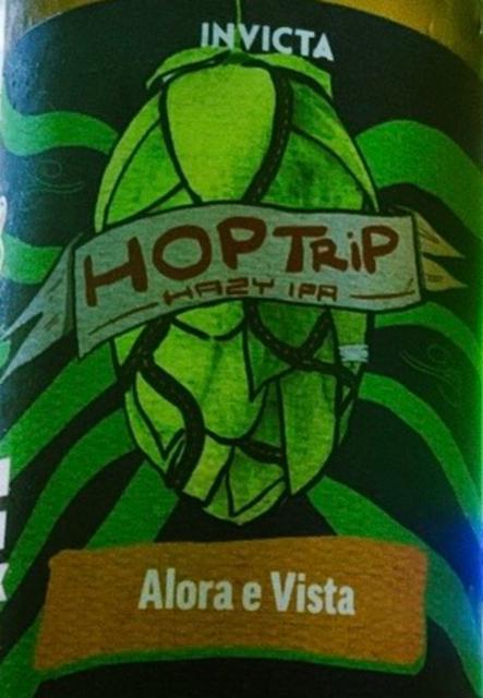 Hop Trip alora e vista 5.2%, Cervejaria Invicta, Brazil