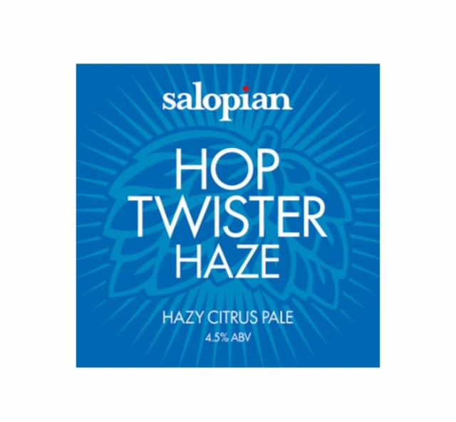 Hop Twister Haze 4.5%, Salopian Brewery, England