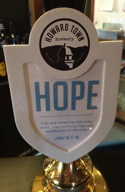 Hope 4.1%, Howard Town Brewery, England