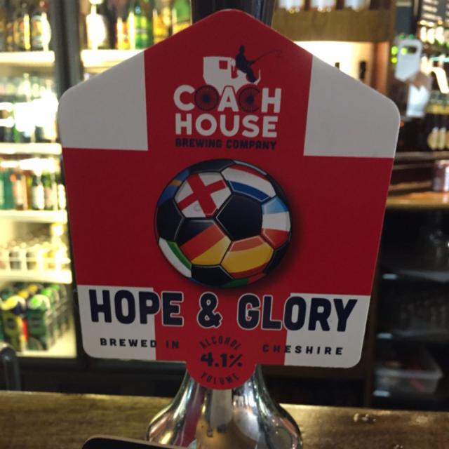 Hope & Glory 4.1%, The Coach House Brewing Co, England
