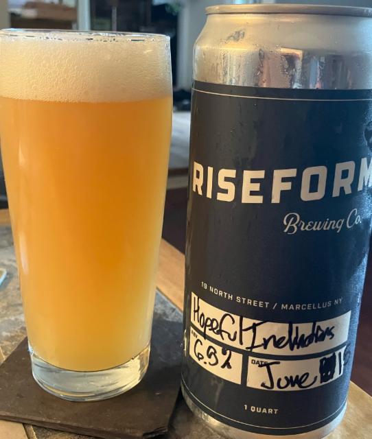 Hopeful Intentions, Riseform Brewing Co.