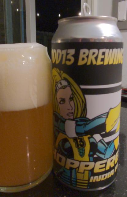 Hoperella 7.0%, Odd13 Brewing, United States