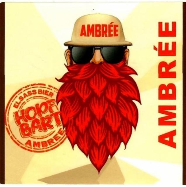 Hopf Bart Ambrée 6.0%, La Brasserie Du Vignoble (Bra'V), France