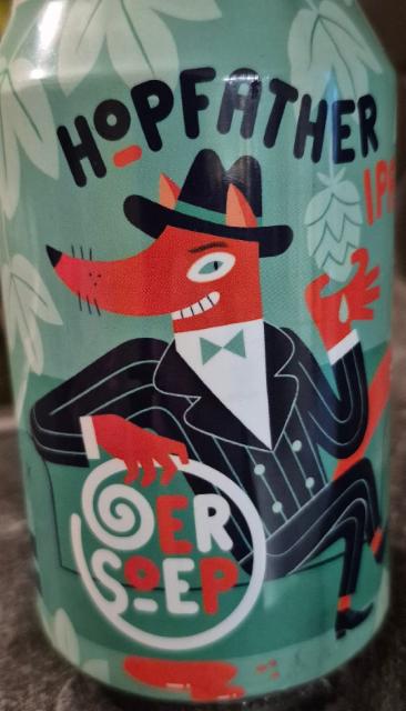 hopfather ipa 6.0%, Oersoep, Netherlands