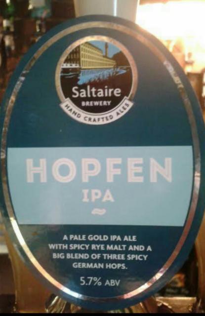 Hopfen IPA 5.7%, Saltaire Brewery, England