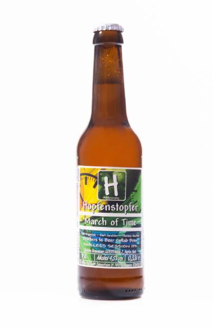 hopfen stopfer march on Time 4.5%, Häffner Bräu - Hopfenstopfer, Germany