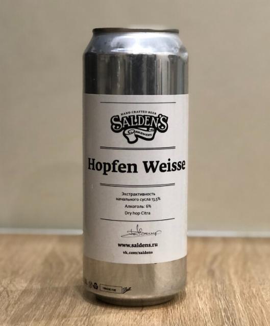 Hopfen Weisse 6.0%, Salden's Brewery, Russia