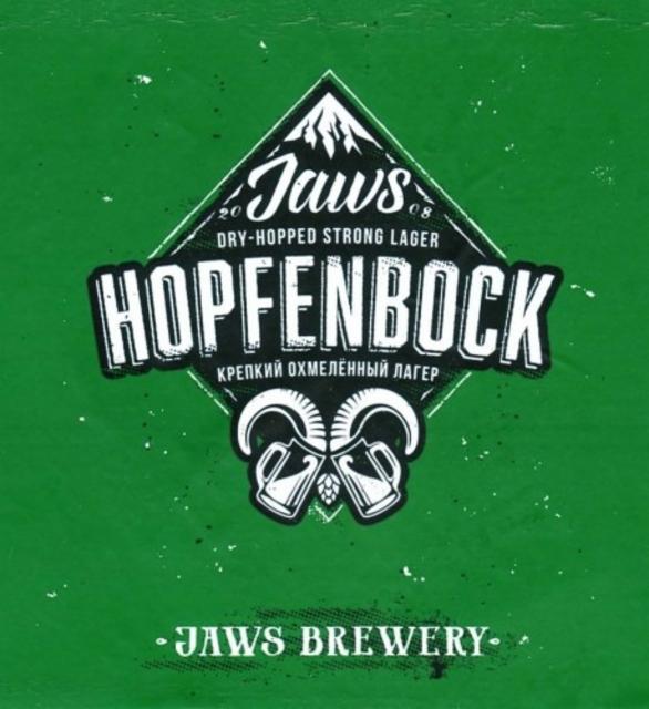 Hopfenbock 7.0%, Jaws Brewery, Russia