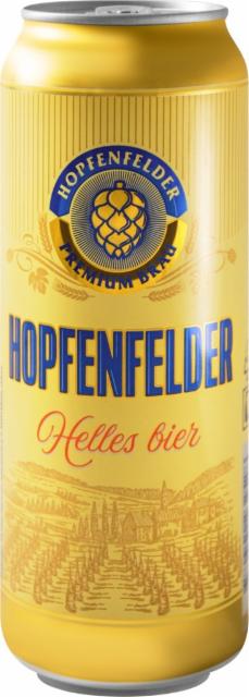 Hopfenfelder Helles Bier 5.0%, Volfas Engelman (Olvi), Lithuania