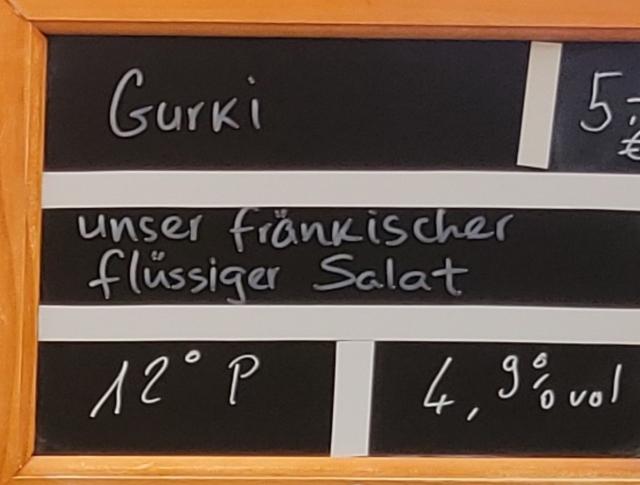 hopfengarten gurki 4.9%, Hopfengarten Bamberg, Germany