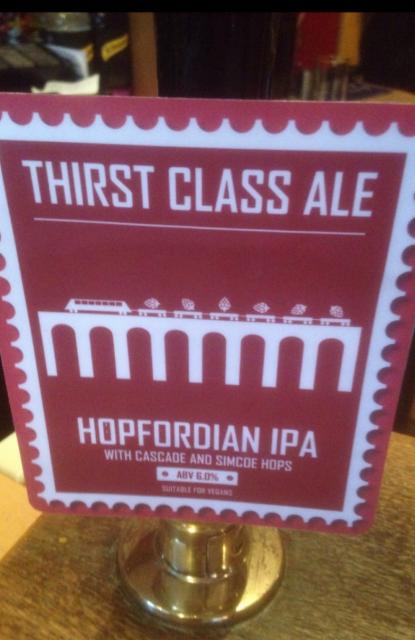 Hopfordian IPA 6.0%, Thirst Class Ale, England