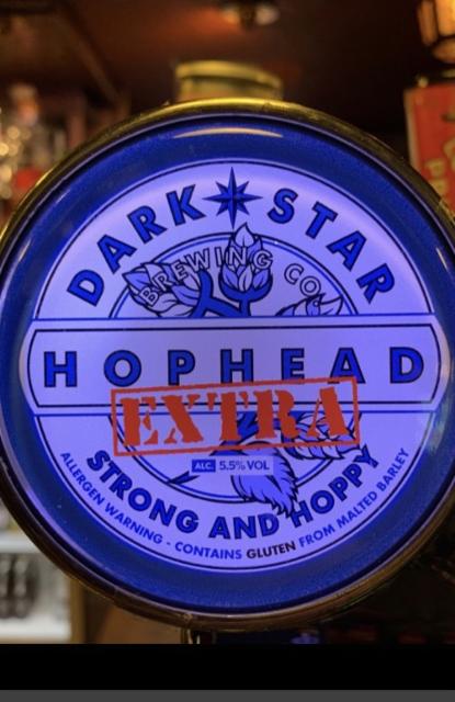 Hophead Extra 5.8%, Dark Star Brewing Co, England