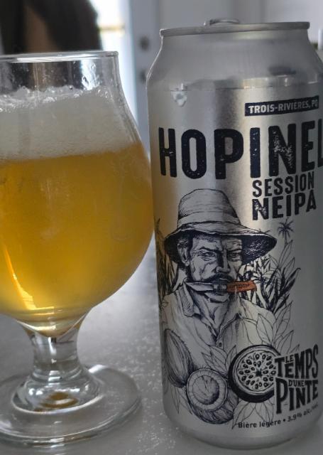 Hopinel Session NEIPA 3.9%, Le Temps D'une Pinte, Canada
