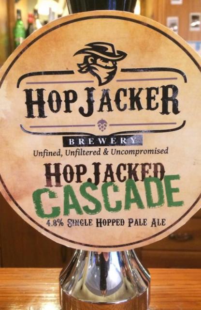 Hop Jacked Cascade 4.8%, Hopjacker Brewery Ltd, England