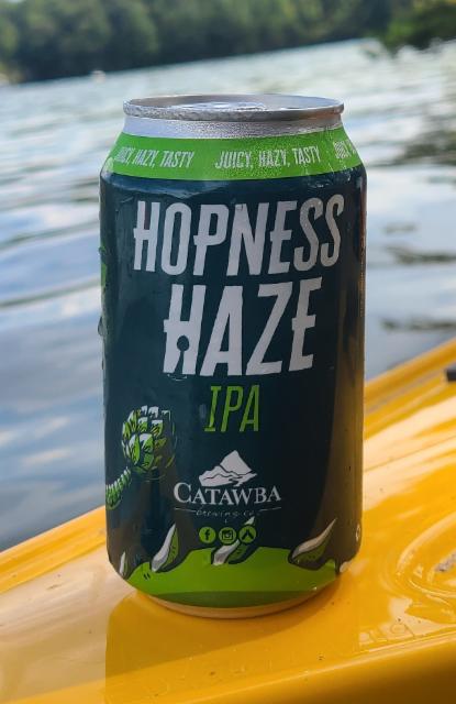 Hopness Haze 6.0%, Catawba Brewing Company, United States