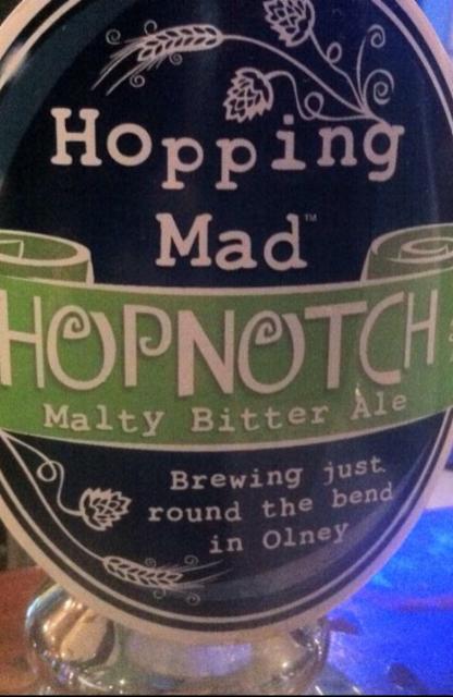 Hopnotch 3.6%, Hopping Mad, England