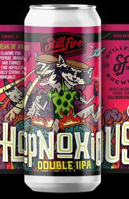 hopnoxious 10.2%, StillFire Brewing, United States