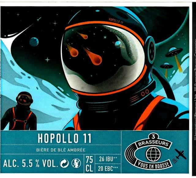 Hopollo 11 5.5%, Les 3 Brasseurs / The 3 Brewers Lille, France