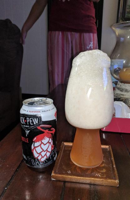 Hopostle 7.2%, Back Pew Brewing, United States