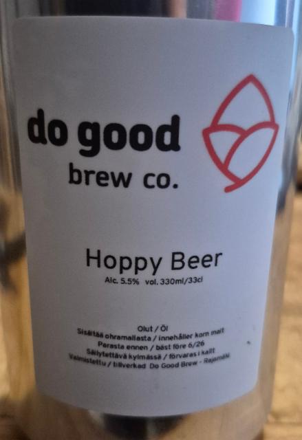 Hopoy beer, Do Good Brew Co.
