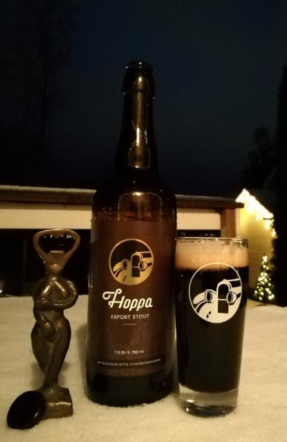 Hoppa Export Stout 7.6%, Panimo Hoppa, Finland