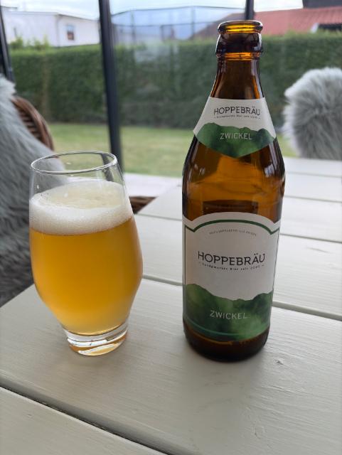 Hoppebrau Zwickel 4.9%, Hoppebräu, Germany
