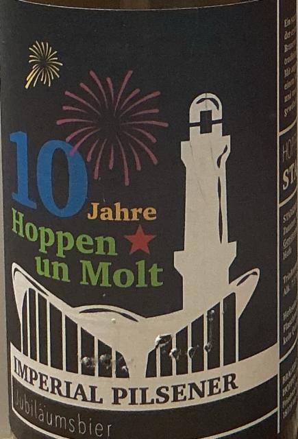 Hoppen un molt imperial pilsener 7.5%, Hoppen un Molt, Germany