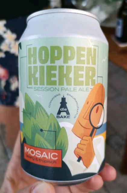 Hoppenkieker, Die Bake