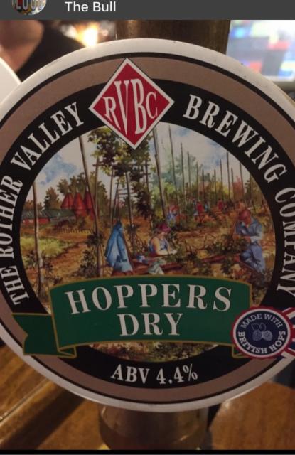 Hoppers Dry 4.4%, Rother Valley Brewing Company, England
