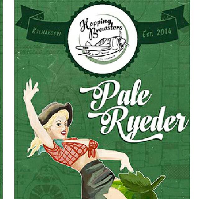 Pale Ryeder 7.0%, Hopping Brewsters, Finland