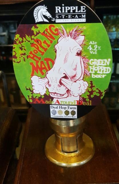 Hopping M.A.D. 4.2%, Ripple Steam Brewery, England