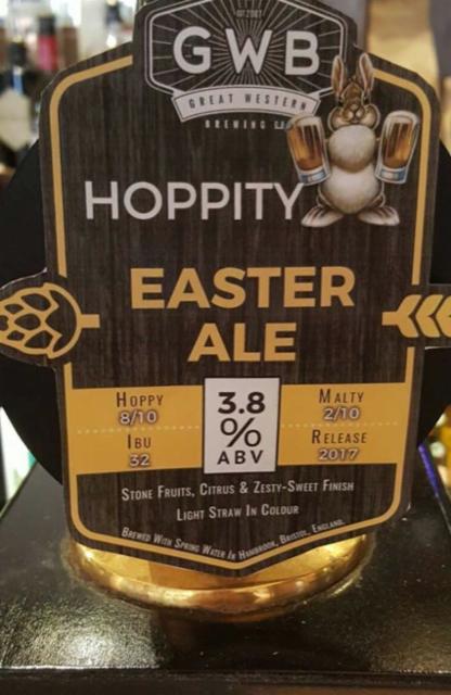 Hoppity Easter Ale 3.8%, Hop Union Brewery, England