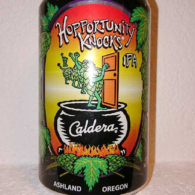 Hopportunity Knocks IPA 6.8%, Caldera Brewing Company, United States