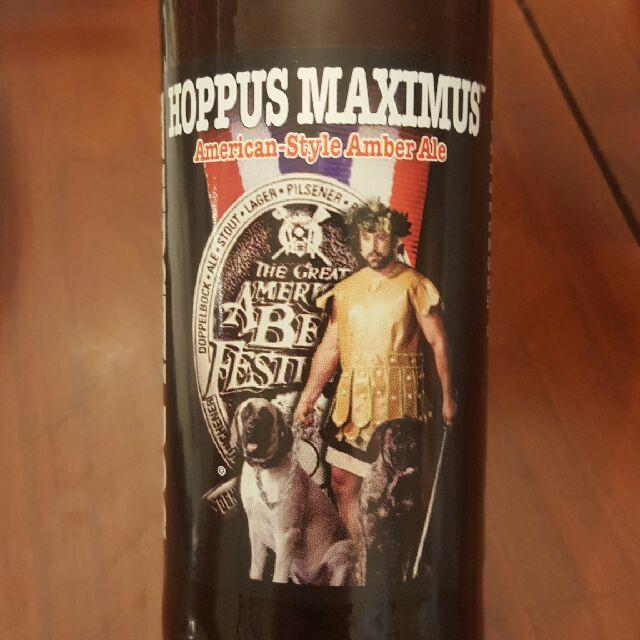 Hoppus Maximus 5.9%, Thirsty Dog Brewing Company, United States