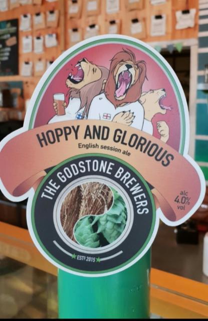 Hoppy And Glorious 4.0%, The Godstone Brewers, England