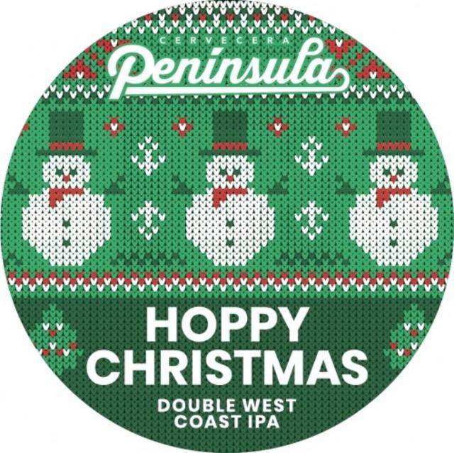 Hoppy Christmas 8.2%, Cervecera Península, Spain