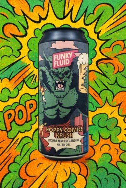 Hoppy Comics: Krush 8.0%, Funky Fluid, Poland