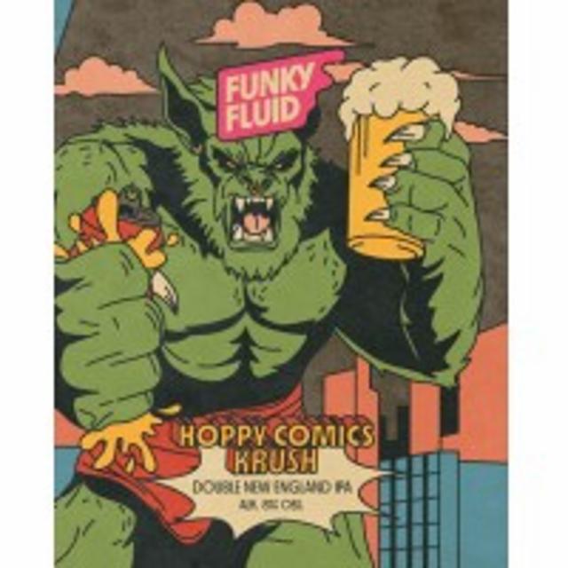 Hoppy Comics: Krush 8.0%, Funky Fluid, Poland