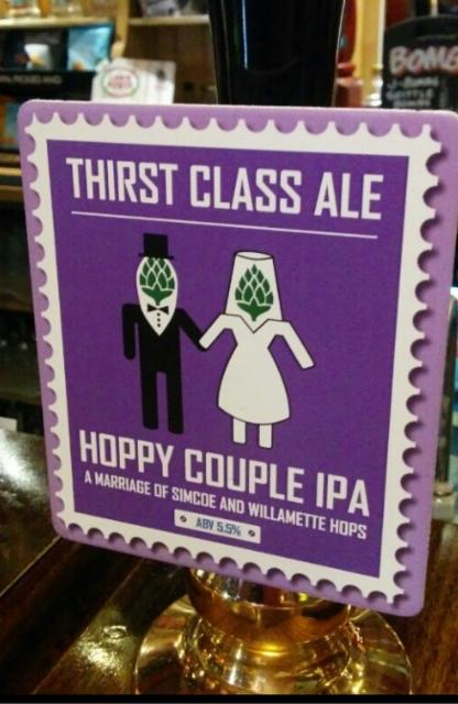 Hoppy Couple IPA (Simcoe & Willamette) 5.5%, Thirst Class Ale, England
