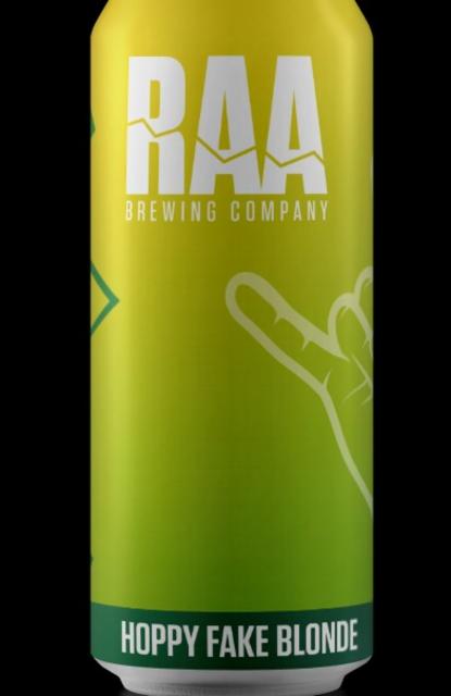 Hoppy fake blonde hoppy series #1 4.7%, Raa Brewing Company, Norway