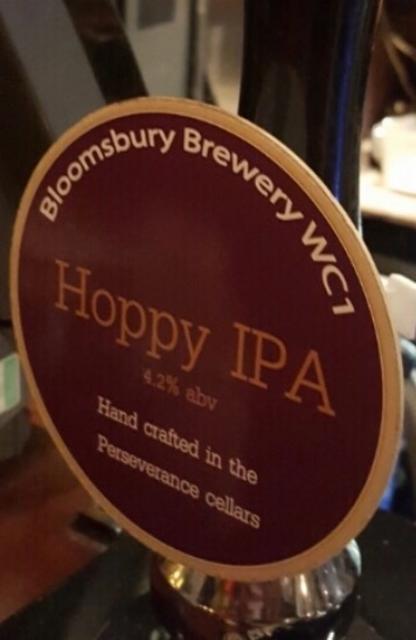 Hoppy IPA 4.2%, Bloomsbury Brewery, England