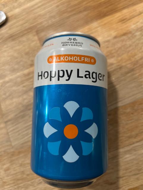 Hoppy Lager 0.5%, Nørrebro Bryghus, Denmark