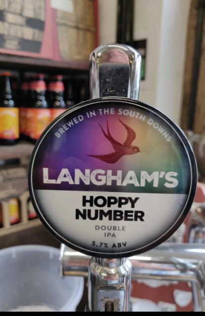 Hoppy Number 5.7%, Langham Brewery, England